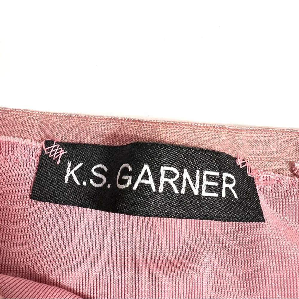 Unique K.S. Garner Velvet Bloomers Pink Velvet Red Trim - Picture 8 of 15